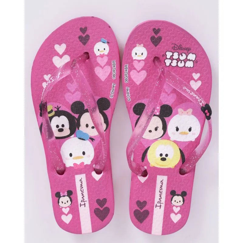 Chinelo Ipanema Infantil Disney Minnie Rosa 27/28
