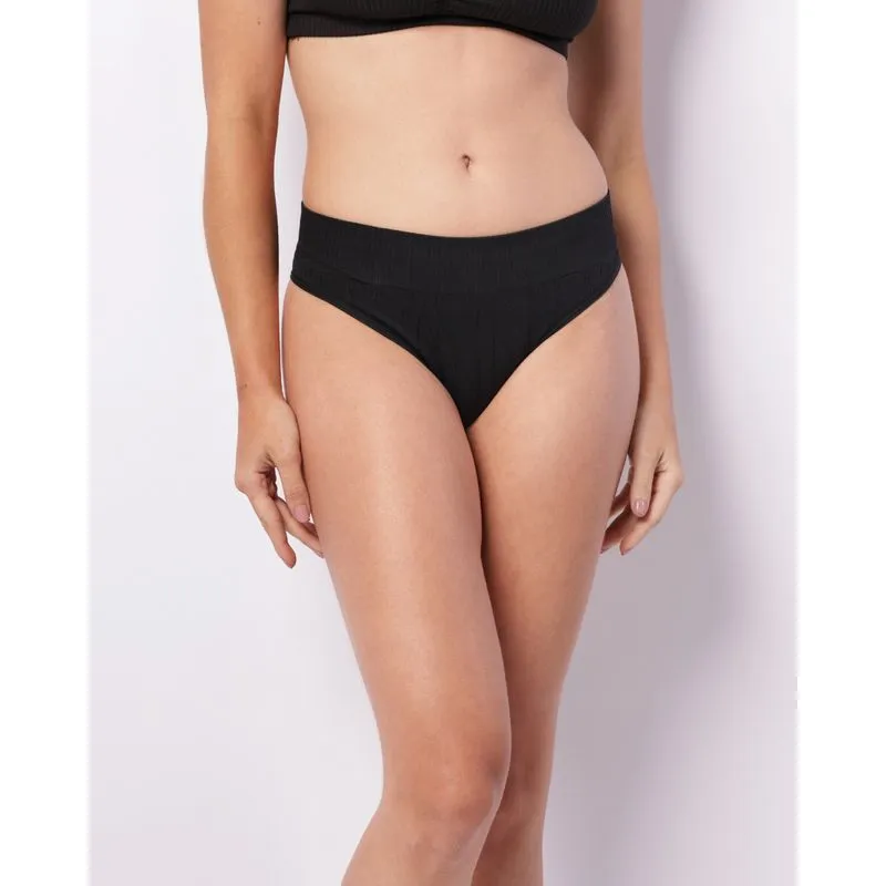 Calcinha Feminina Biquíni Zee Rucci Texturizada Preta P