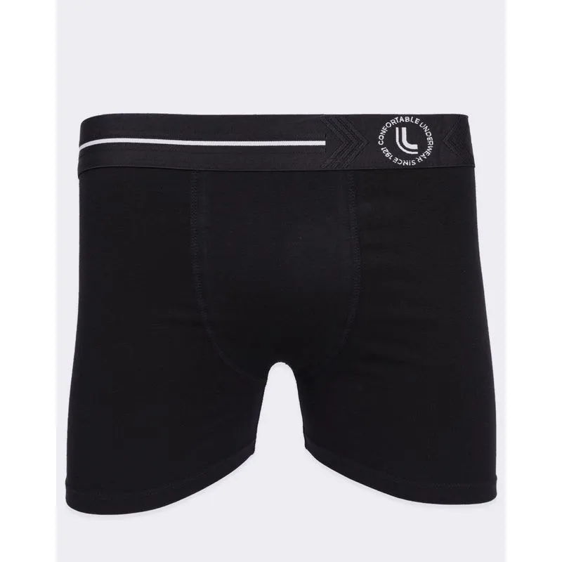 Cuecas Masculina Boxer Lupo Underwear Preta M