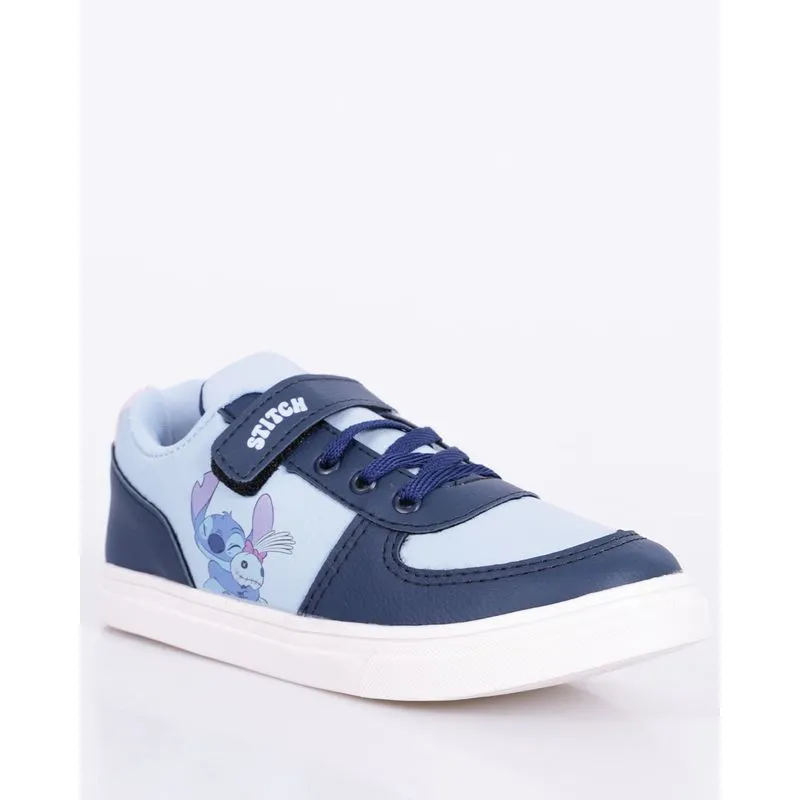 Tênis Infantil Casual Disney Estampa Stitch Azul 31