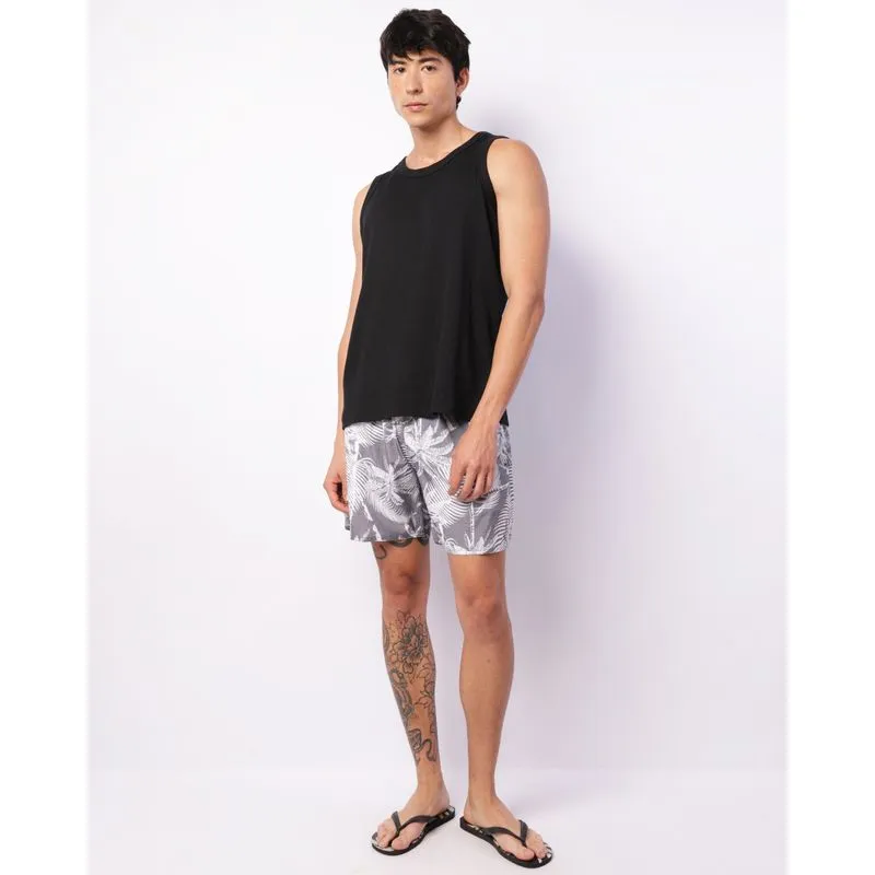Bermuda Surf Masculina Estampada Com Bolso Branca G