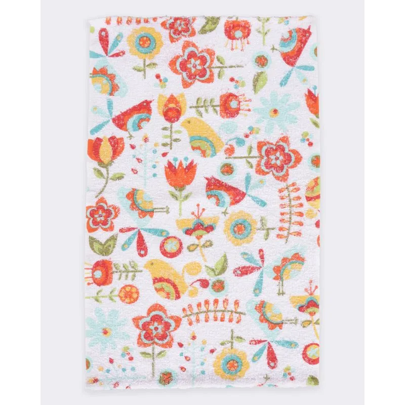 Pano De Copa Camesa 35cm x 55cm Com Estampa E Cores Sortidas UN