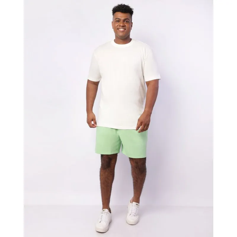 Short Plus Size Masculino Com Bolsos Verde G1