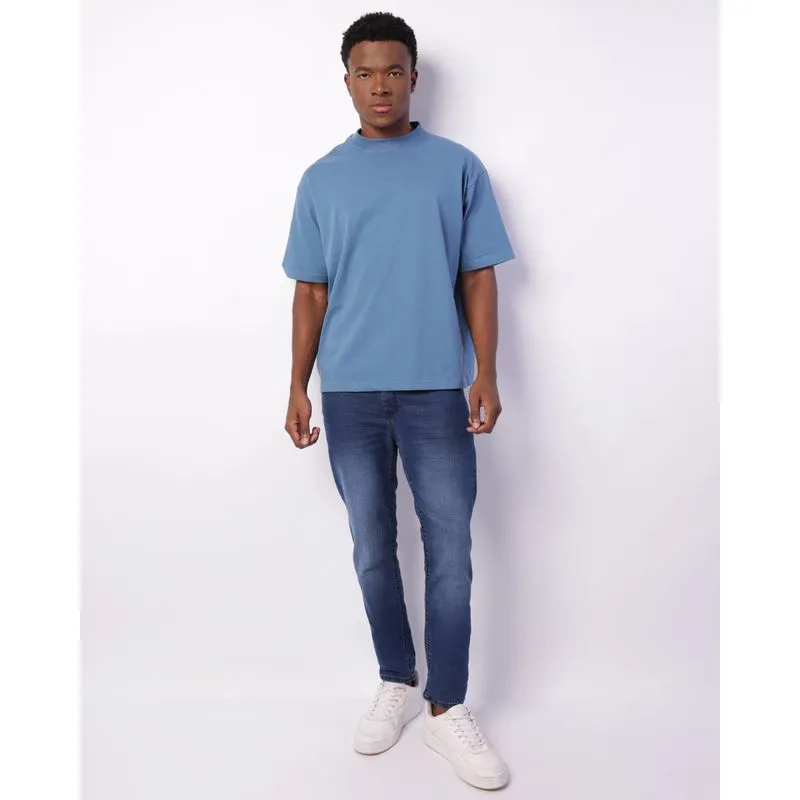Calça Jeans Masculina Slim Básica Azul 40