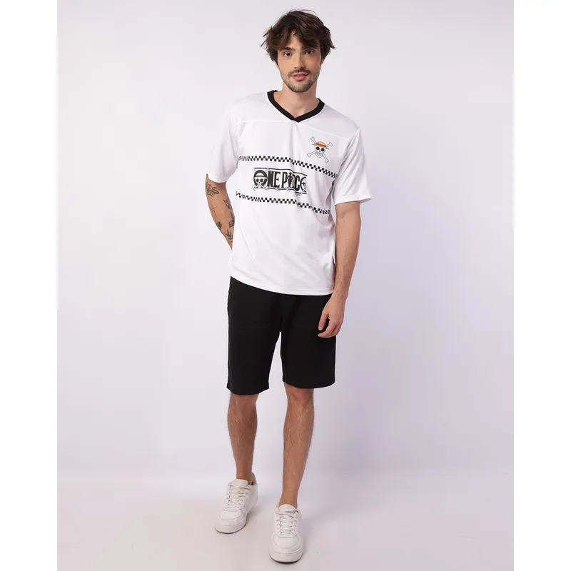 Bermuda Sarja Masculina Reta com Bolsos Preta 38