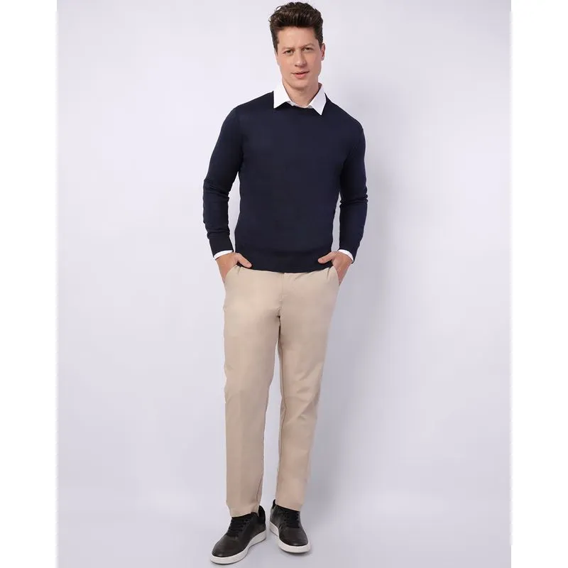 Calça Masculina Reta Poliamida Analogy Bege GG