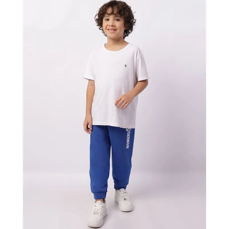 Calça Moletom Marvel Os Vingadores Jogger Azul 4