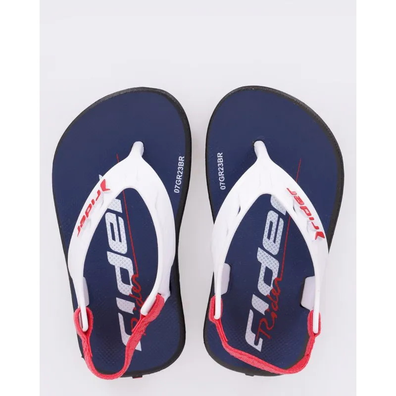 Chinelo Bebê Rider Street Fun Baby Azul 22