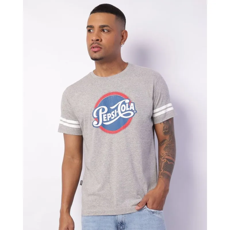 Camiseta Masculina Gangster Manga Curta Cinza GG