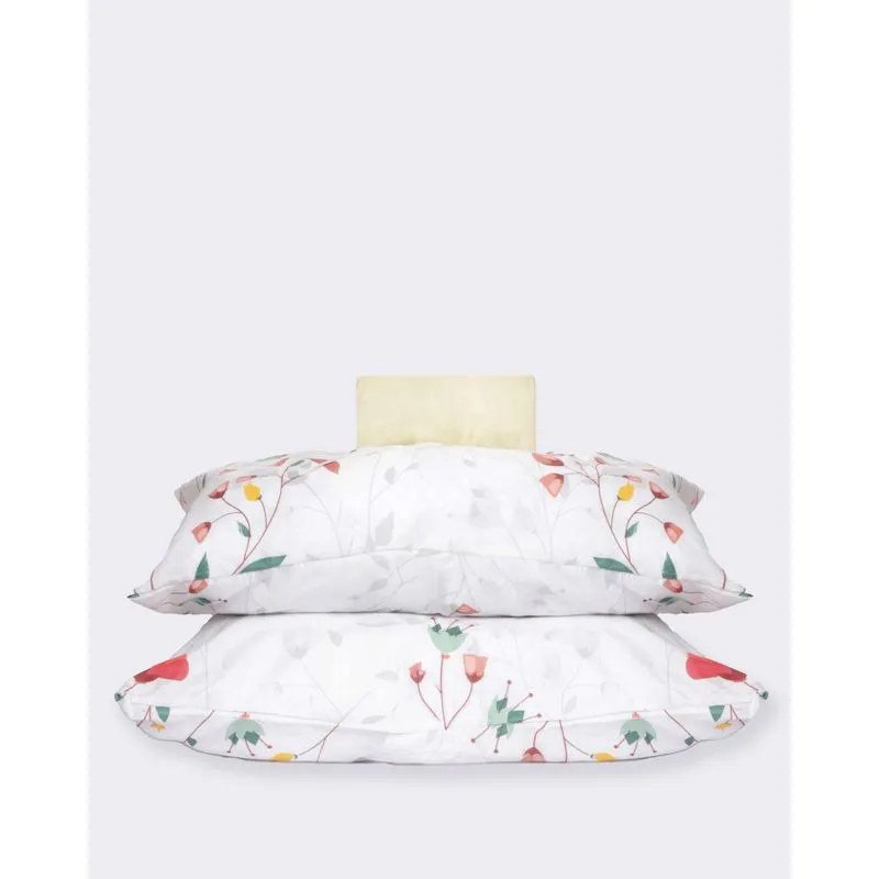 Jogo De Cama 3 Peças Casal Arte & Cazza Estampado Amarelo UN