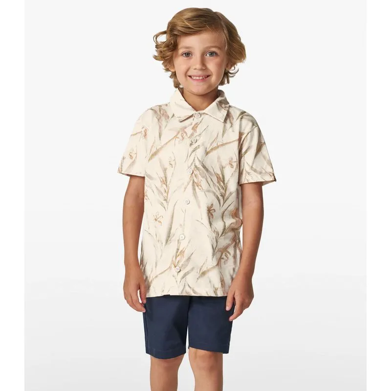 Bermuda Infantil Menino Em Linho Trick Nick Azul 14