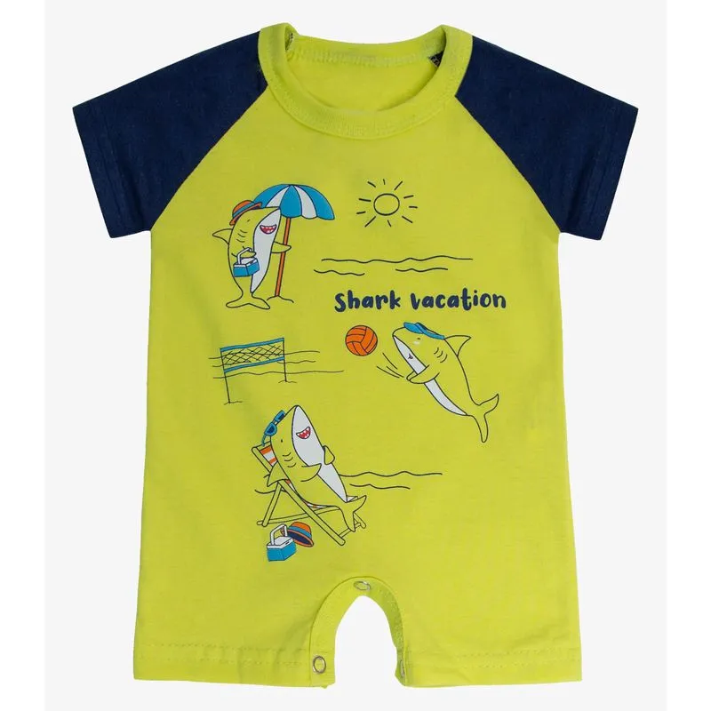 Macaquinho Infantil Menino Meia Malha Viston Verde M