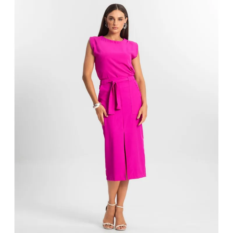 Saia Feminina Midi Endless Rosa P