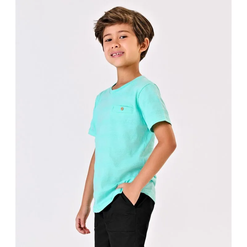 Camiseta Infantil Masculina Trick Nick Azul 3