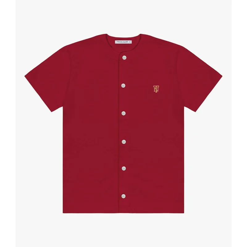 Camisa Infantil Em Meia Malha Trick Nick Vermelho 16