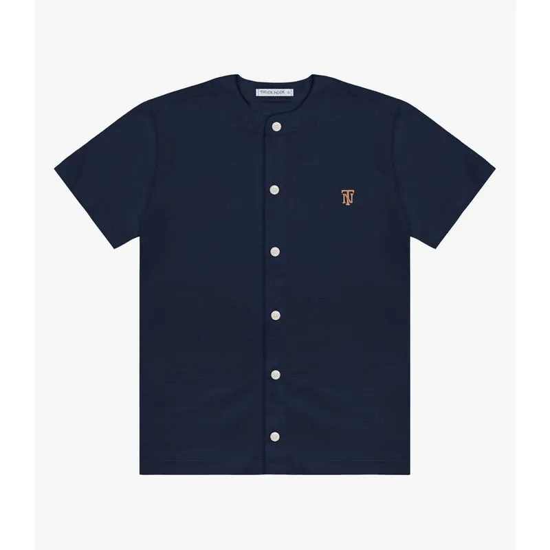 Camisa Infantil Em Meia Malha Trick Nick Azul 12