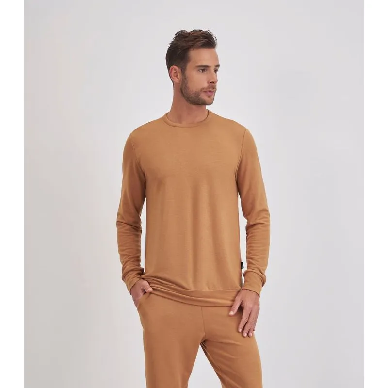 Moletom Molecotton Masculino Kohmar Marrom G