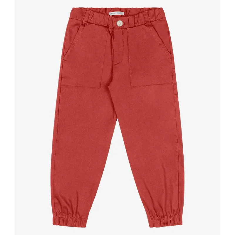 Calça Sarja Infantil Menino Trick Nick Marrom 4