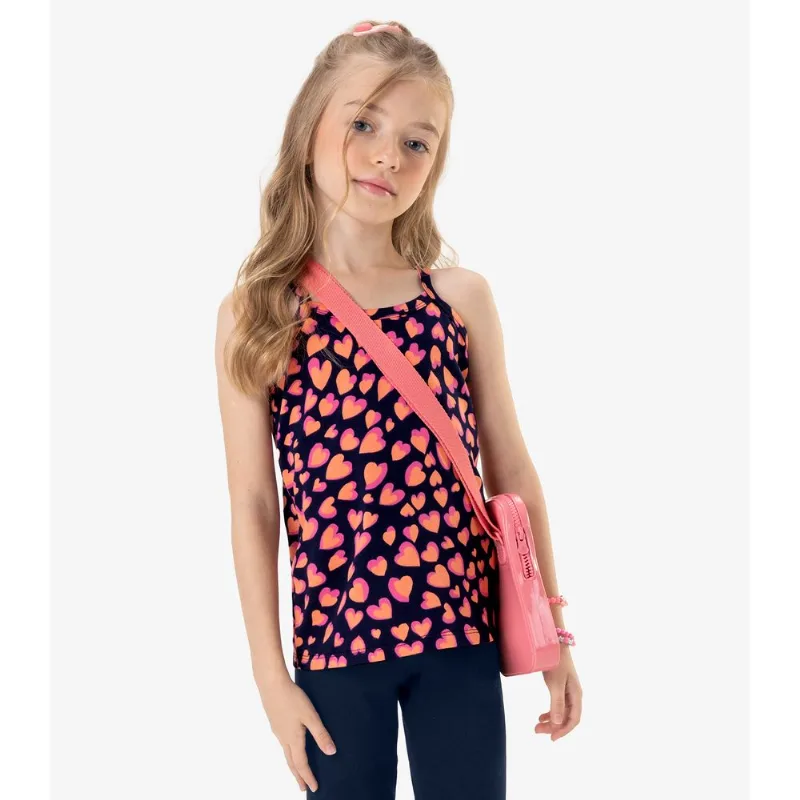 Blusa De Alça Infantil Rovi Kids Azul 14