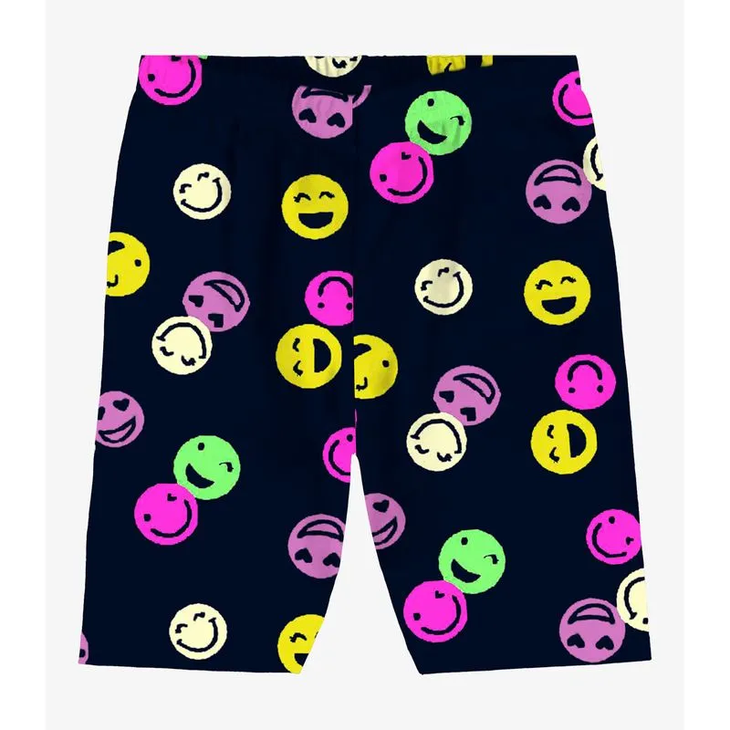 Bermuda Básica Infantil Feminina Rovi Kids Azul 1