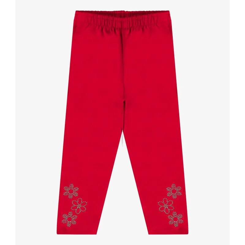 Legging Capri Rovi Kids Vermelho 16
