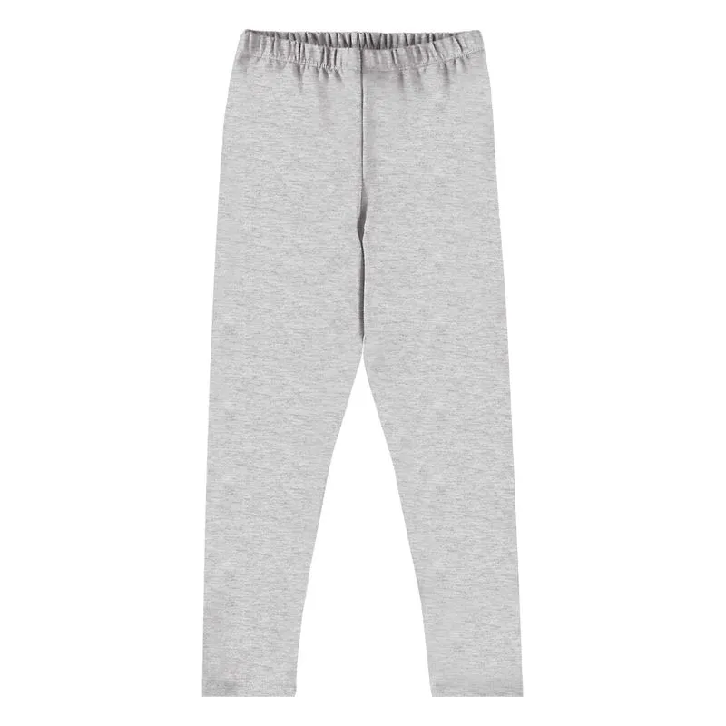 Calça Legging Infantil Feminina Rovi Kids Cinza 12