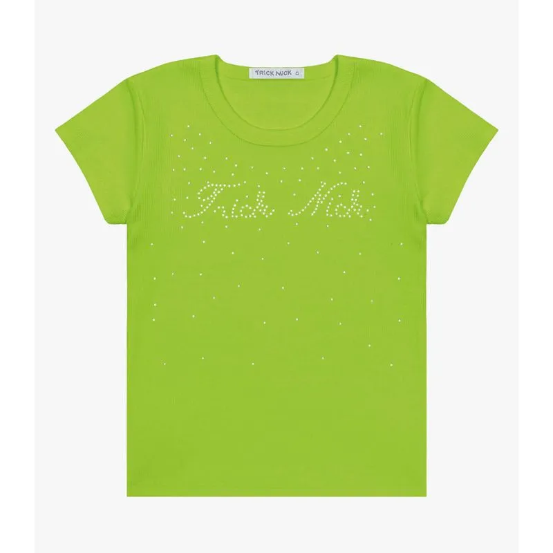 Blusa Infantil Em Ribana Trick Nick Verde 16