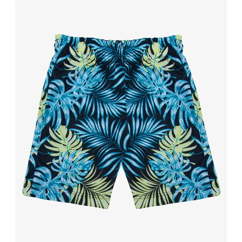 Bermuda Menino Tecido Rovitex Kids Preto 8