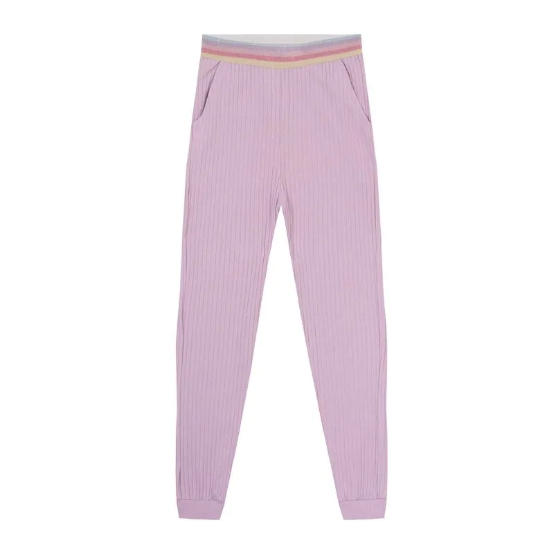 Calça Infantil Canelada Select Roxo 8