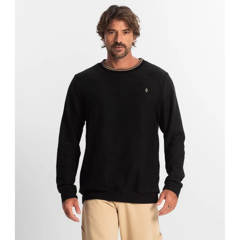 Blusão Masculino Maquinetado Diametro Preto M