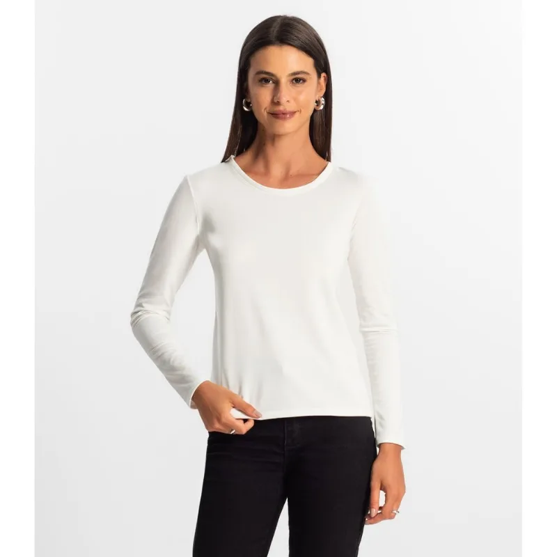 Blusa Feminina Manga Longa Térmica Rovitex Bege GG
