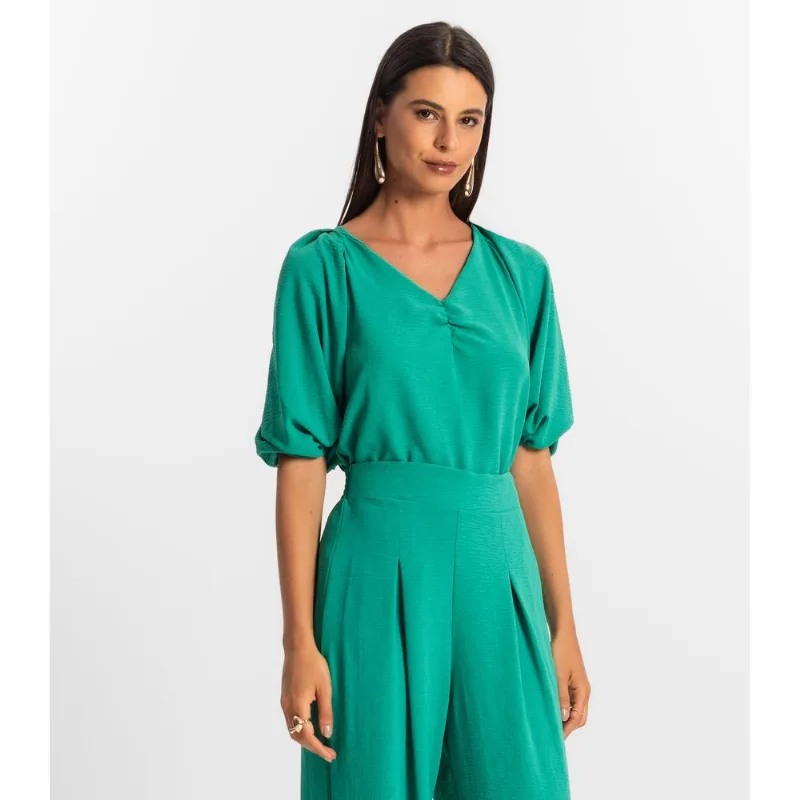 Blusa Feminina Rovitex Verde GG
