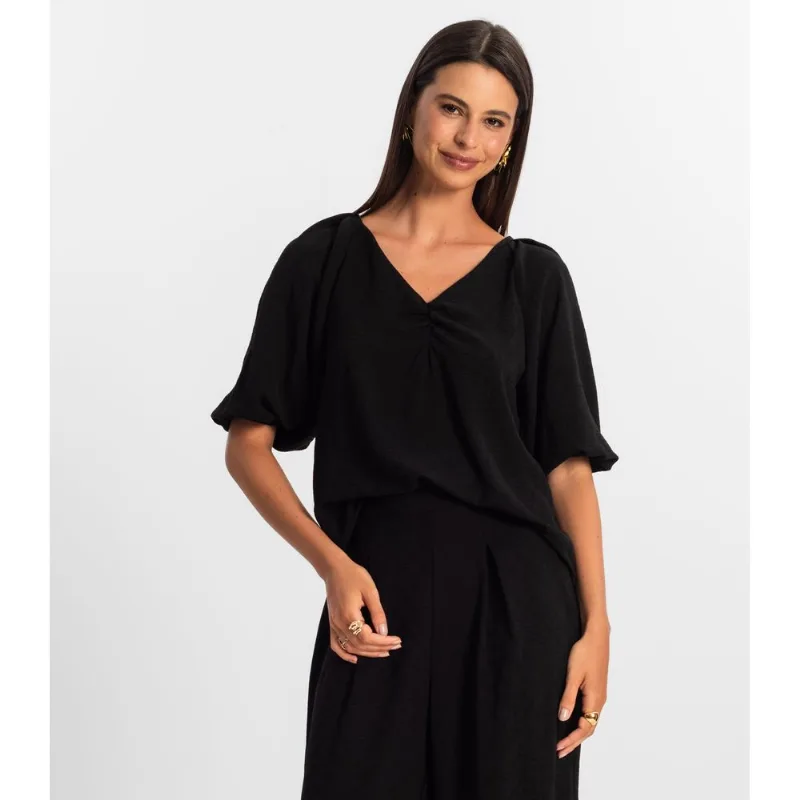 Blusa Feminina Rovitex Preto G