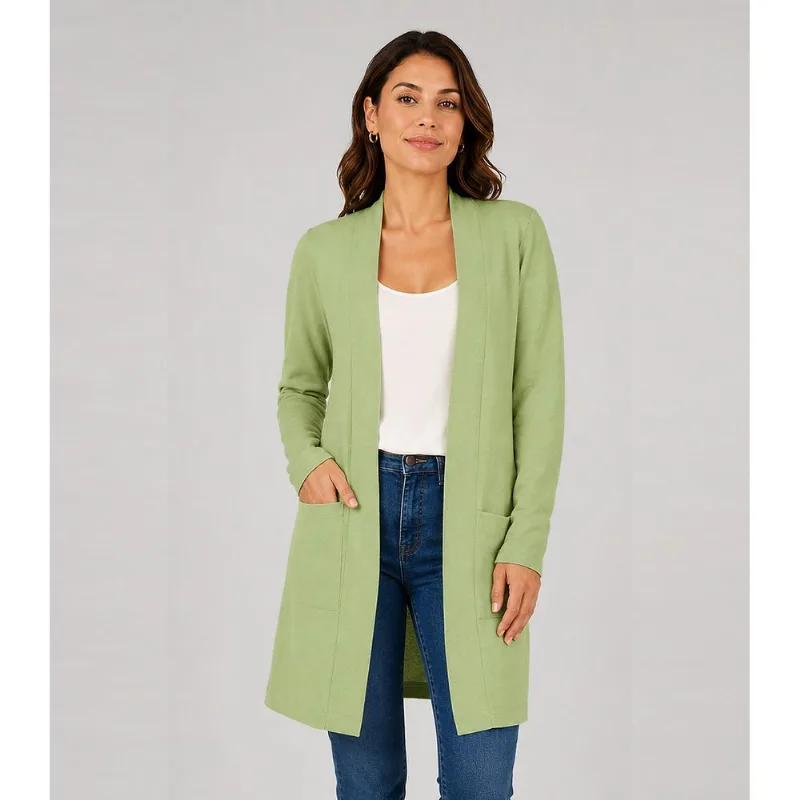 Cardigan Tricot Feminino Rovitex Verde M