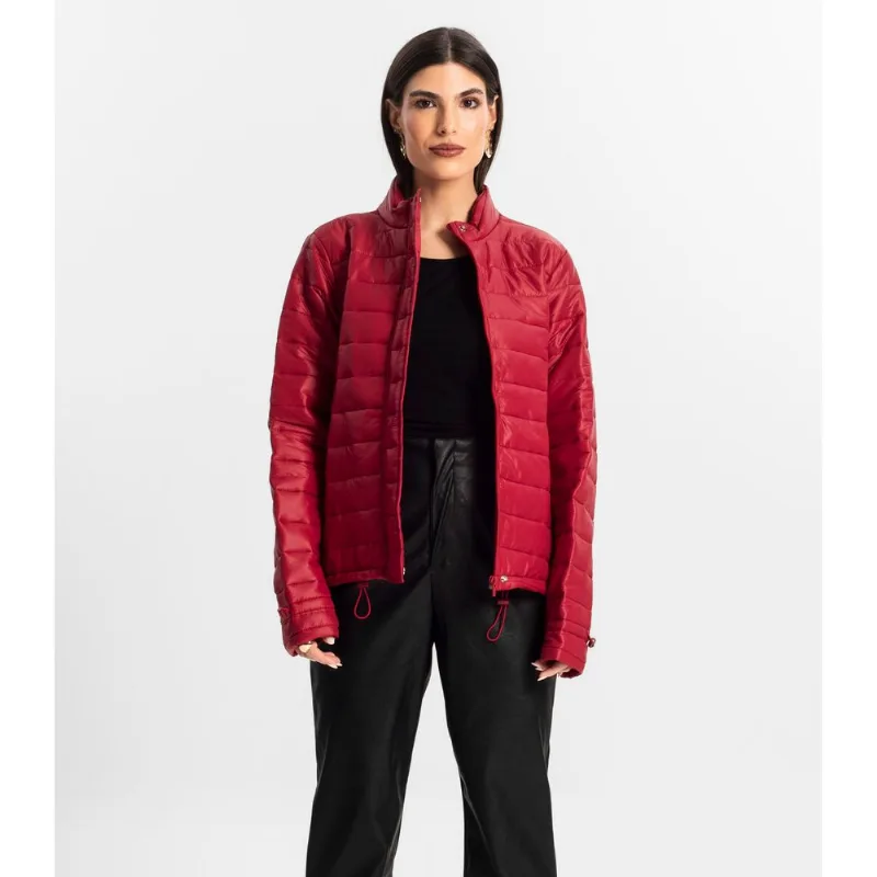 Jaqueta Feminina Microfibra Endless Vermelho G