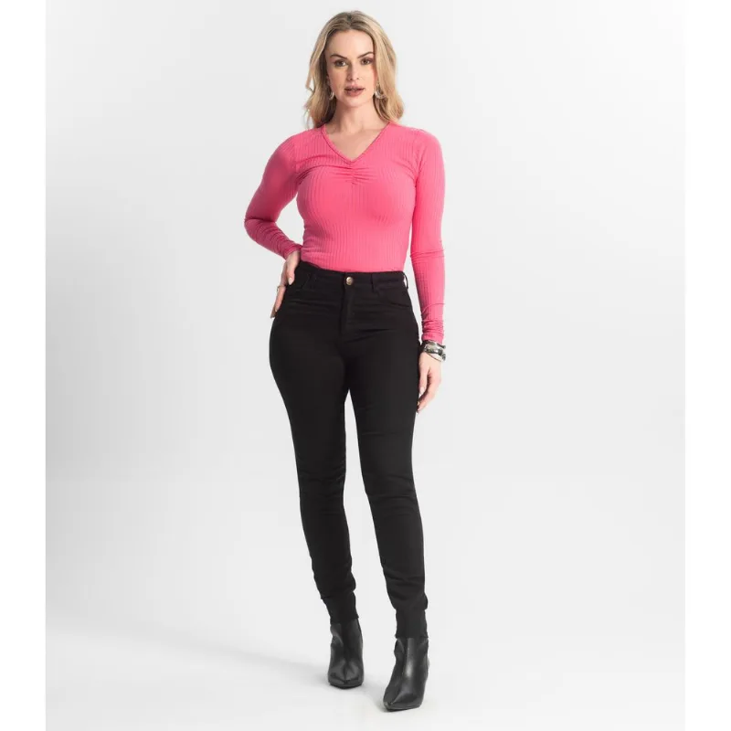 Calça Jeans Feminina Endless Preto 40