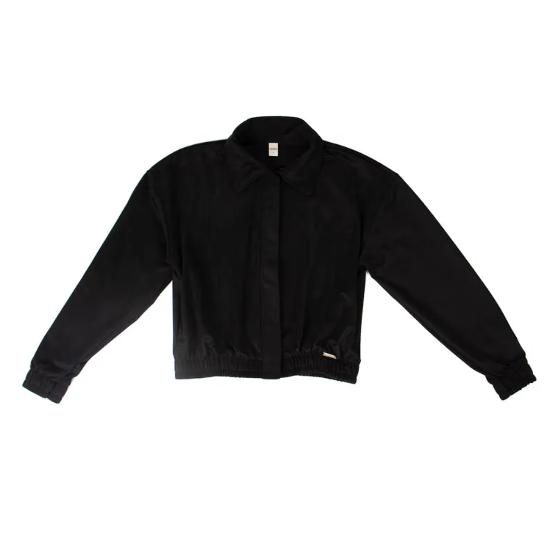 Jaqueta Feminina Rovitex Bomber Preto - G