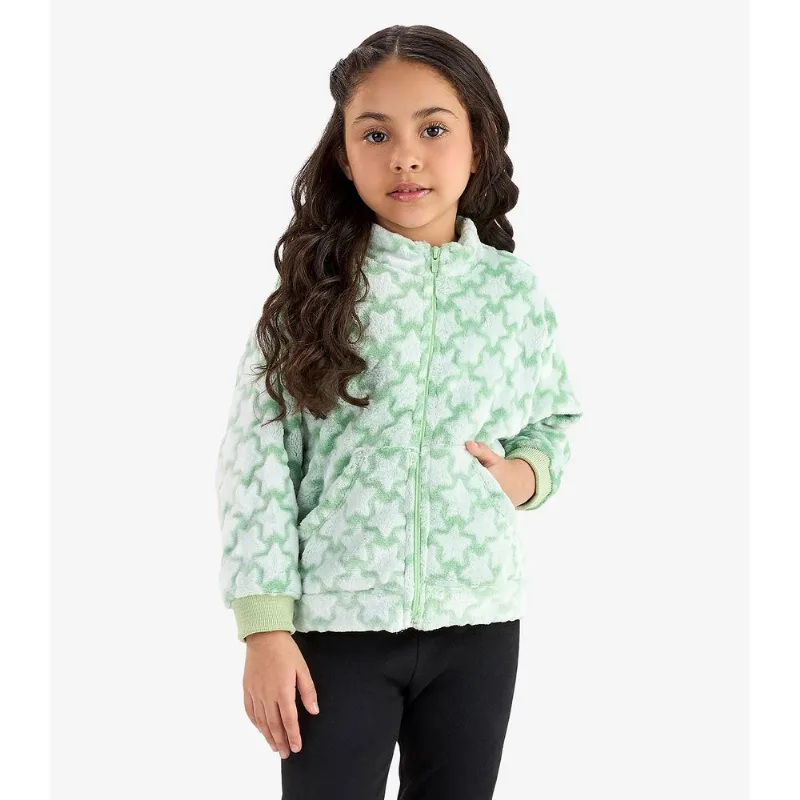 Jaqueta Infantil Pelinho Rovi Kids Verde 4