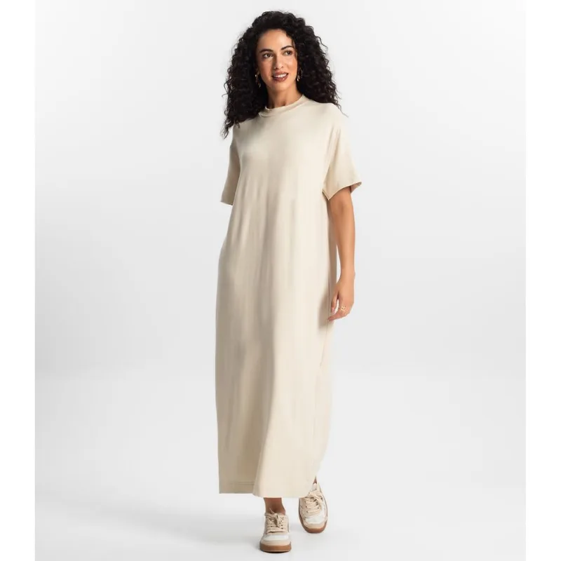 Vestido Midi Feminino Rovitex Bege P