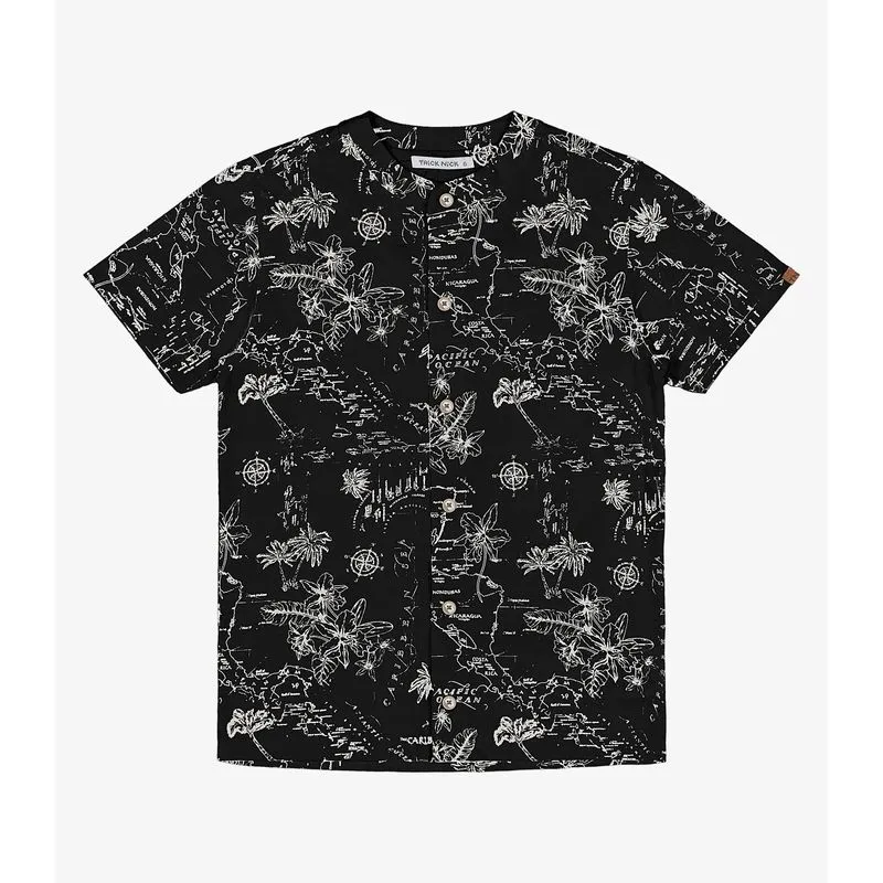 Camisa Infantil Estampada Trick Nick Preto 10
