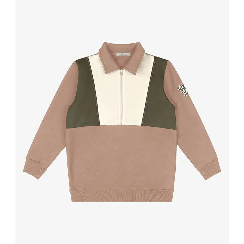 Moletom Infantil Masculino Trick Nick Marrom 8