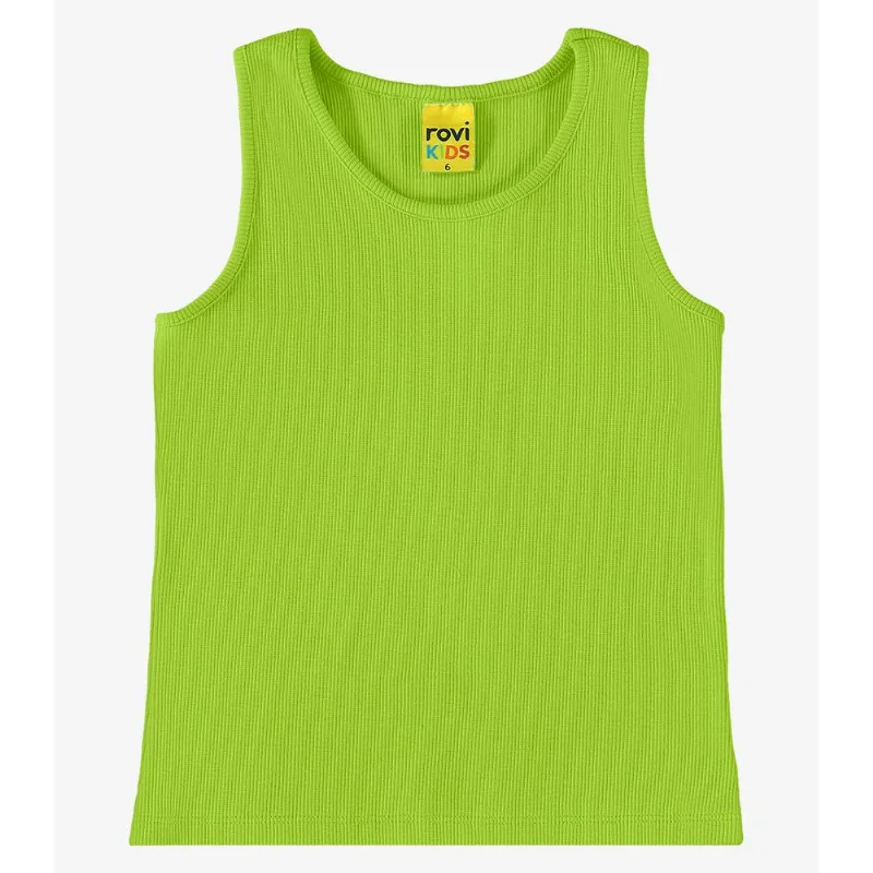 Regata Infantil Feminina Em Ribana Rovi Kids Verde 3