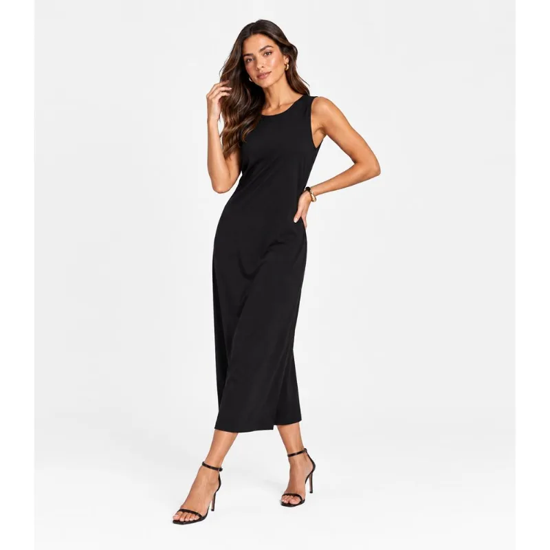 Vestido Feminino Midi Infinita Cor Preto P