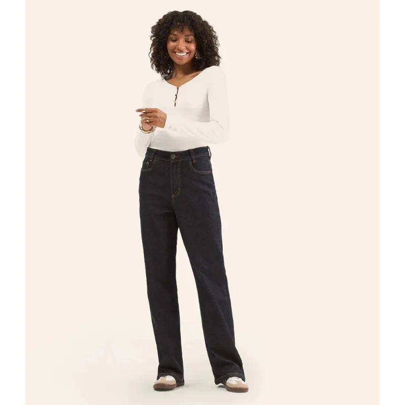 Blusa Feminina Com Botões Manga Longa Rovitex Bege GG