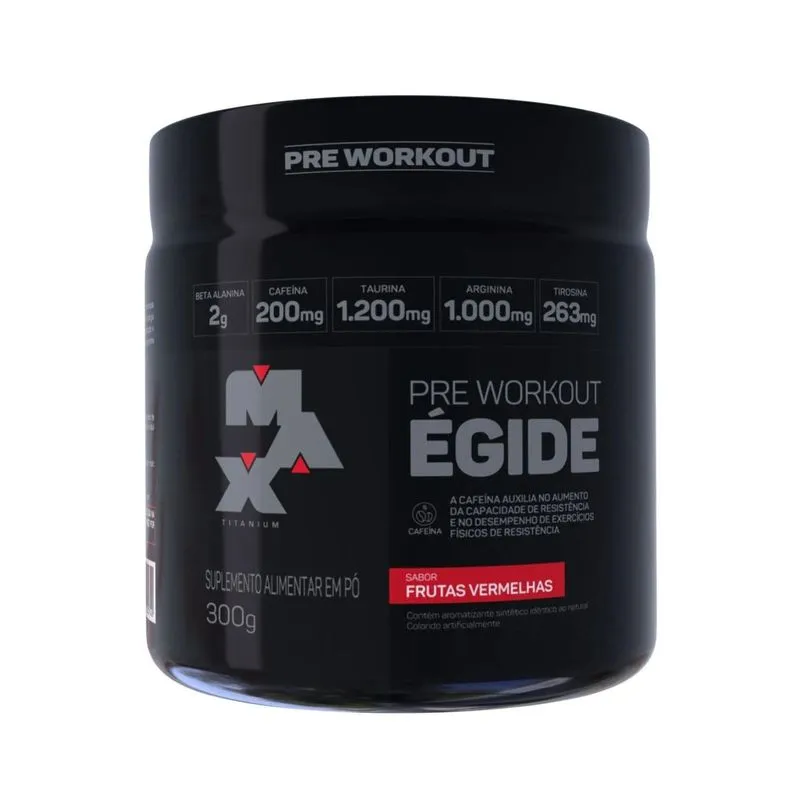 Pré-treino Égide Pote 300g Frutas Vermelhas Un