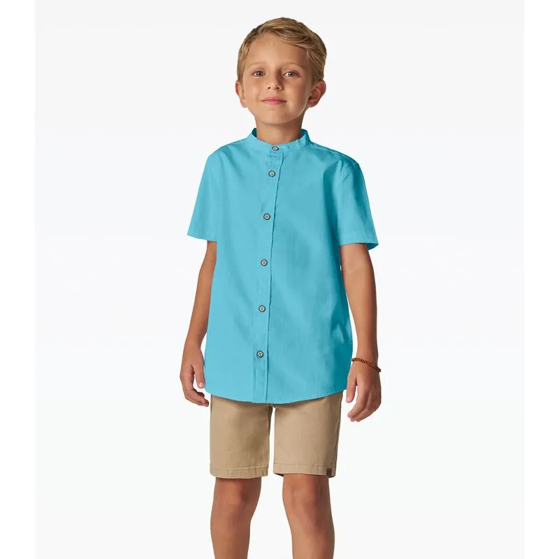 Conjunto Camisa com Bermuda Trick Nick Azul 6