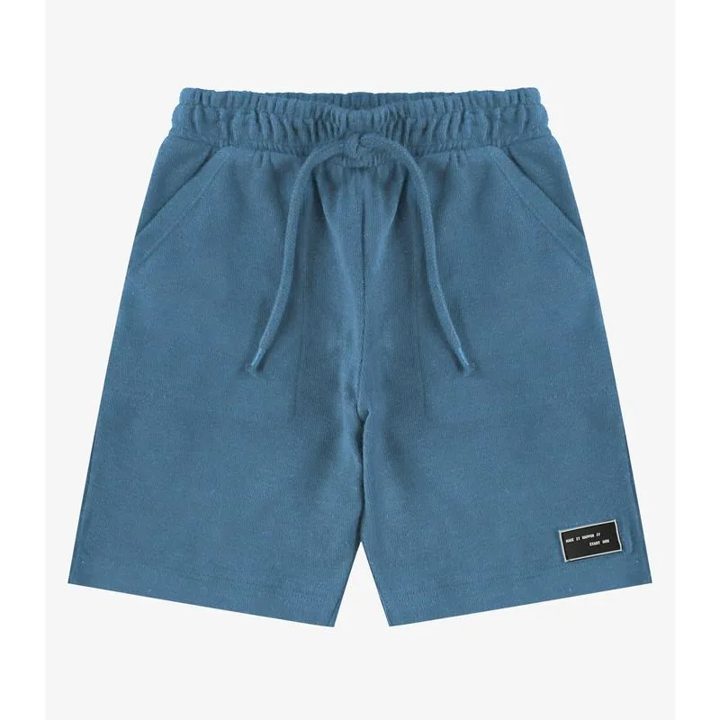 Bermuda Infantil Menino Malhão Fruit Rovi Kids Azul 8