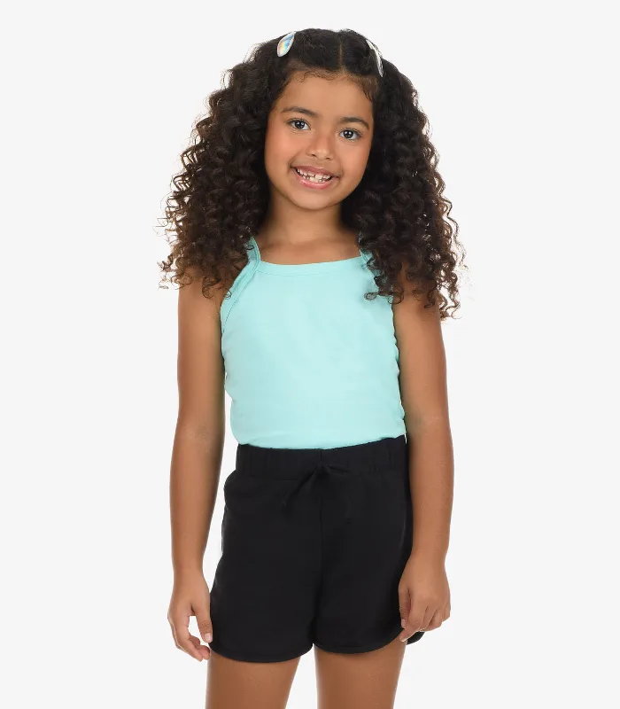Regata De Alça Infantil Feminina Rovi Kids Azul 3