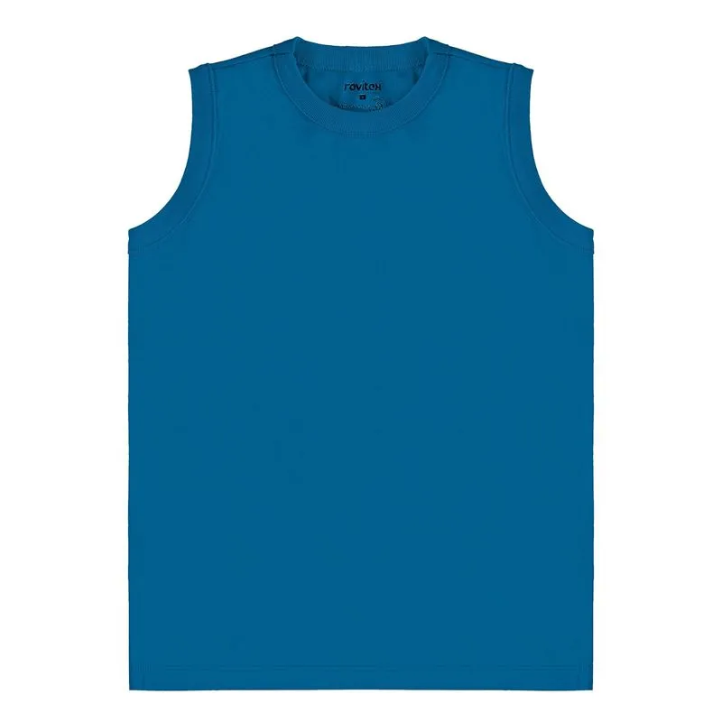 Regata Básica Infantil Masculina Rovi Kids Azul 1