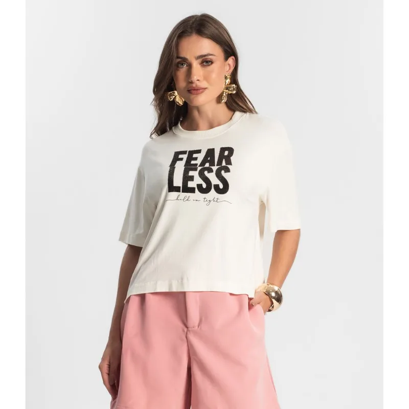 Camiseta Feminina Endless Bege M